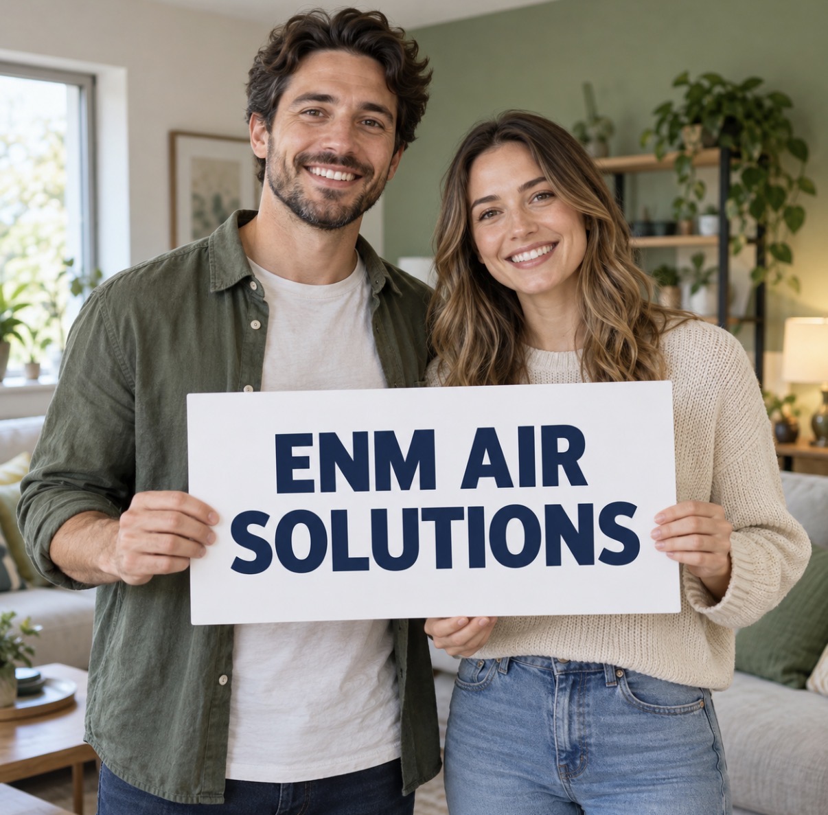 ENM Air Solutions brand portrait in a dining room