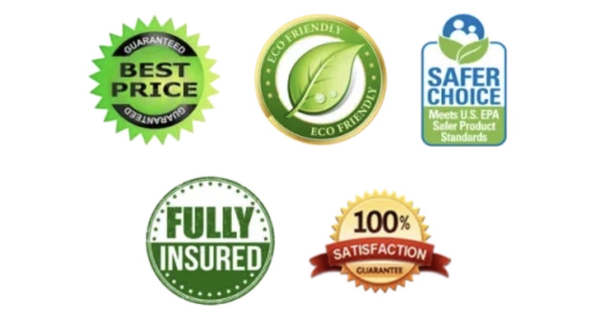 Best price guaranteed, eco friendly, EPA Safer Choice product standards, fully insured, and 100% satisfaction guarantee
